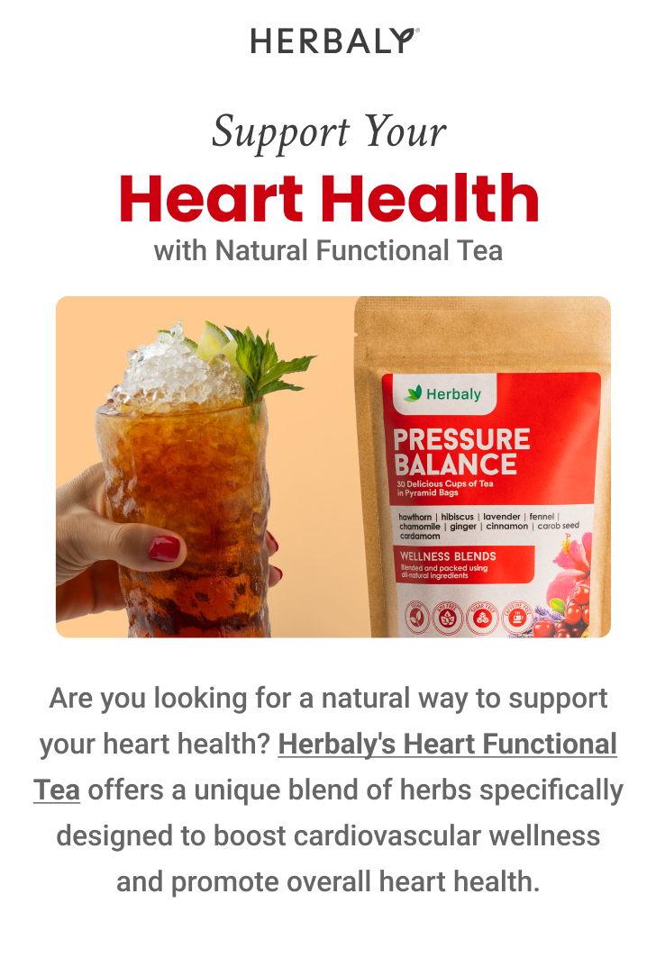 Support your hearth health with natural functional tea