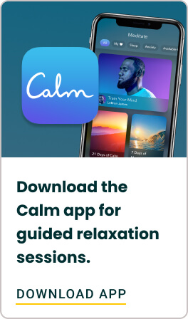 Calm App for Guided Relaxation