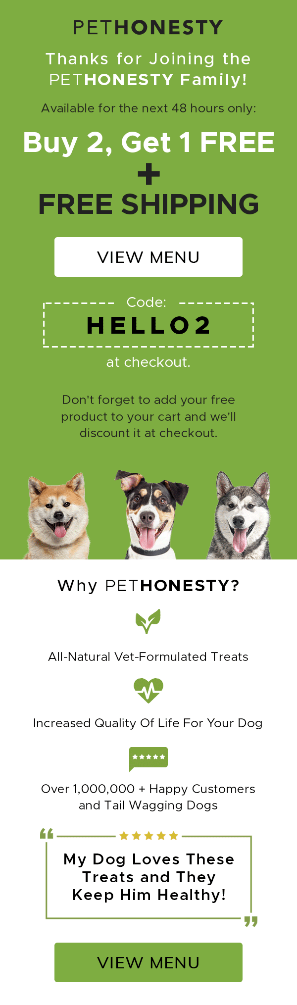 👋 🐶 Here's your free jar! Pet Honesty