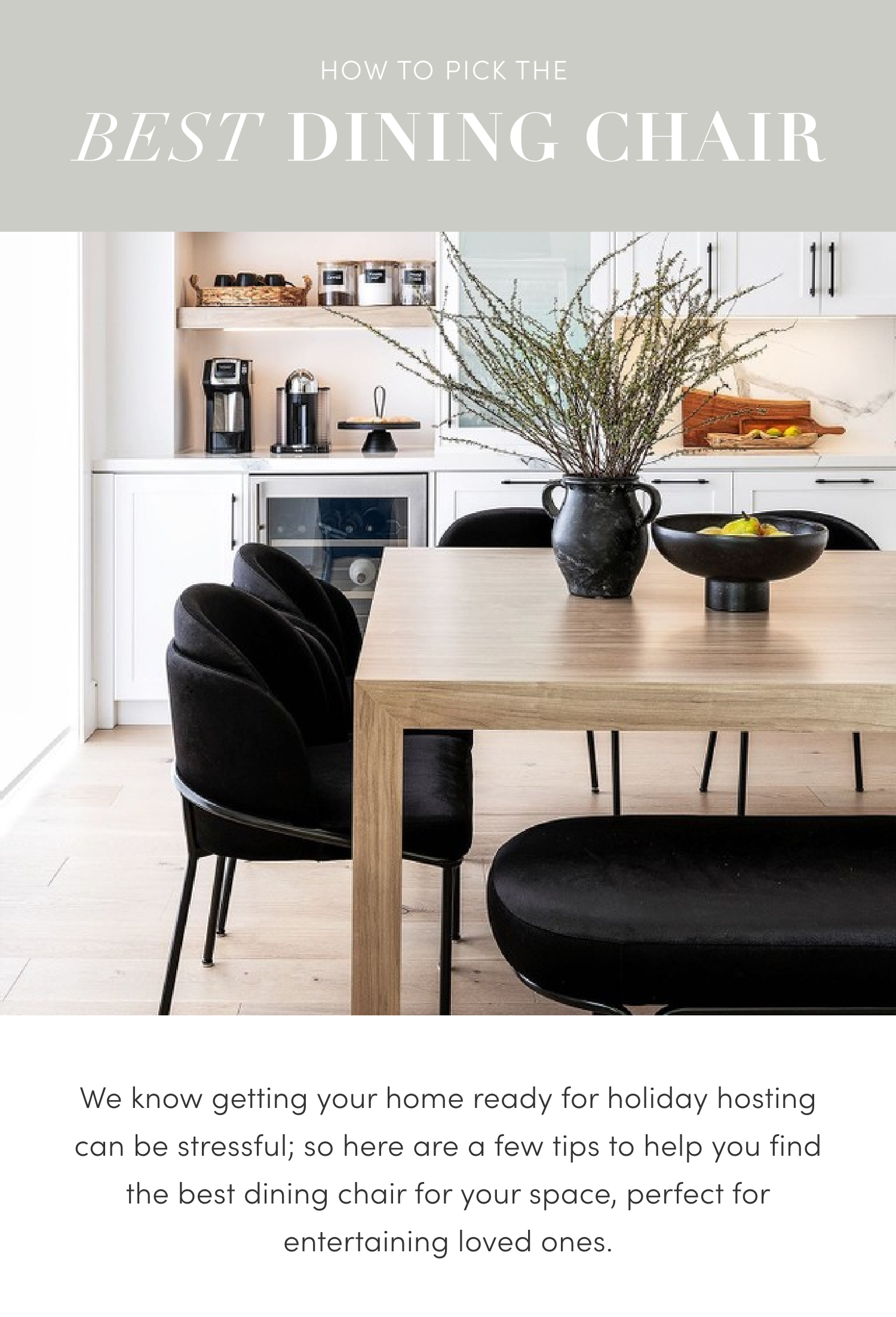 How to pick the best dining chair Rove Concepts Furniture