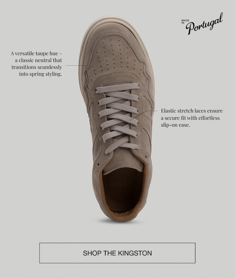 Shop The Kingston in Taupe, Made in Portugal