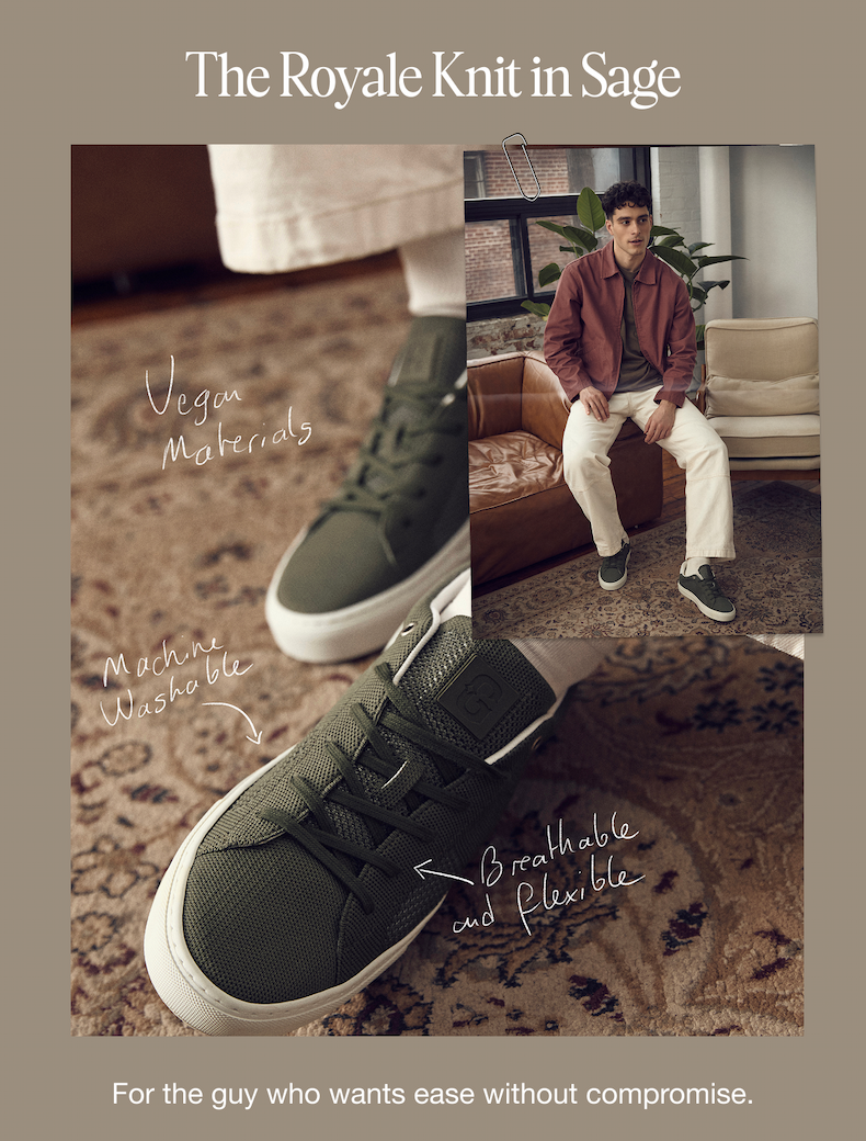 The Royale Knit in Sage