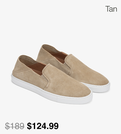 reign slip on tan