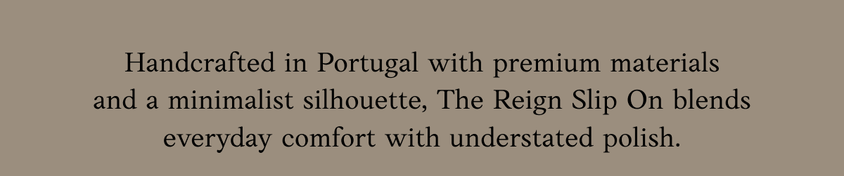 Handcrafted in Portugal