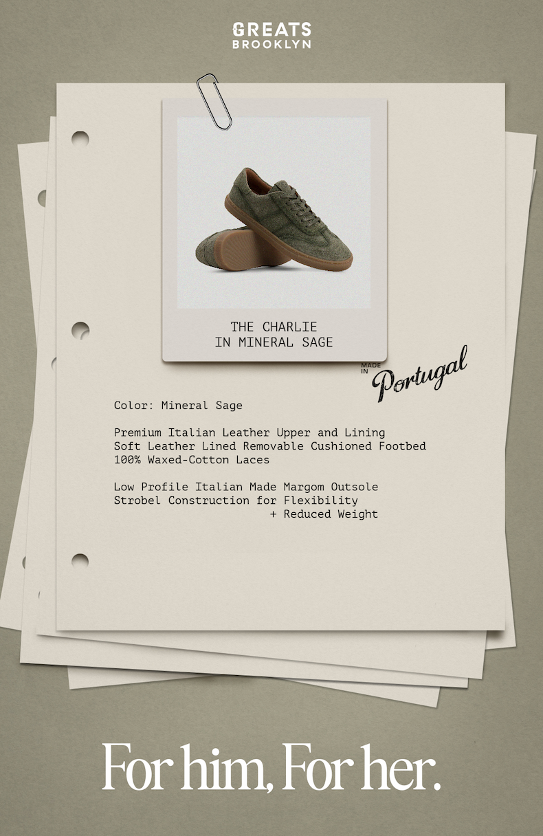 Discover our newest spring colour, mineral sage