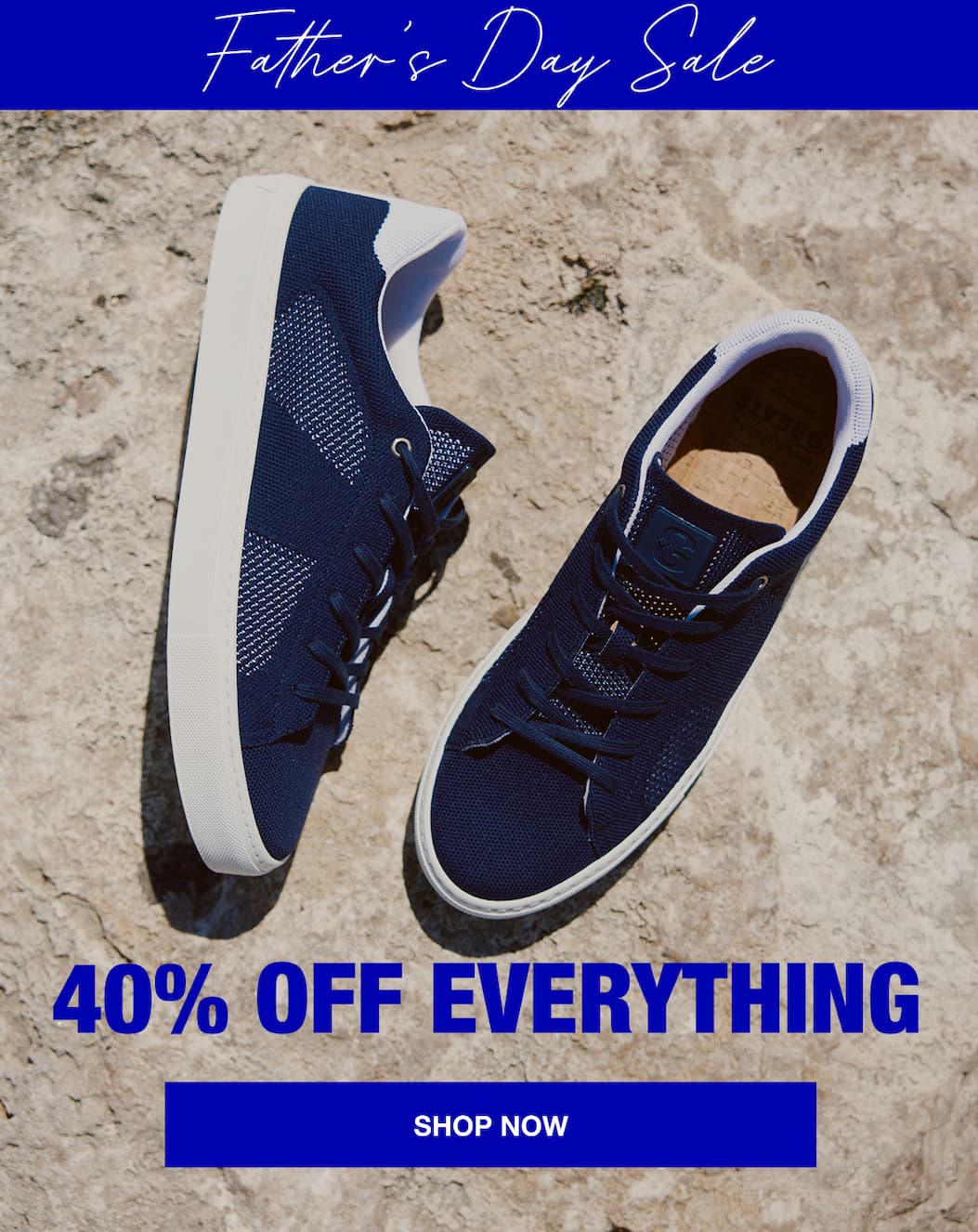 Fathers Day Sale 40% off everything