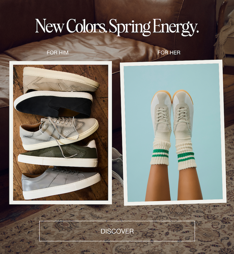 New Colors. Spring Energy.