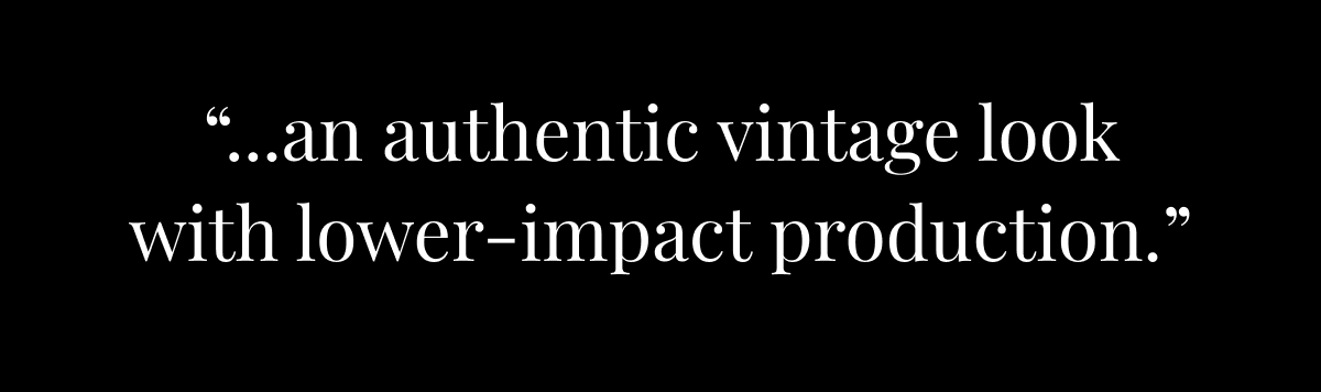 Lower-impact production