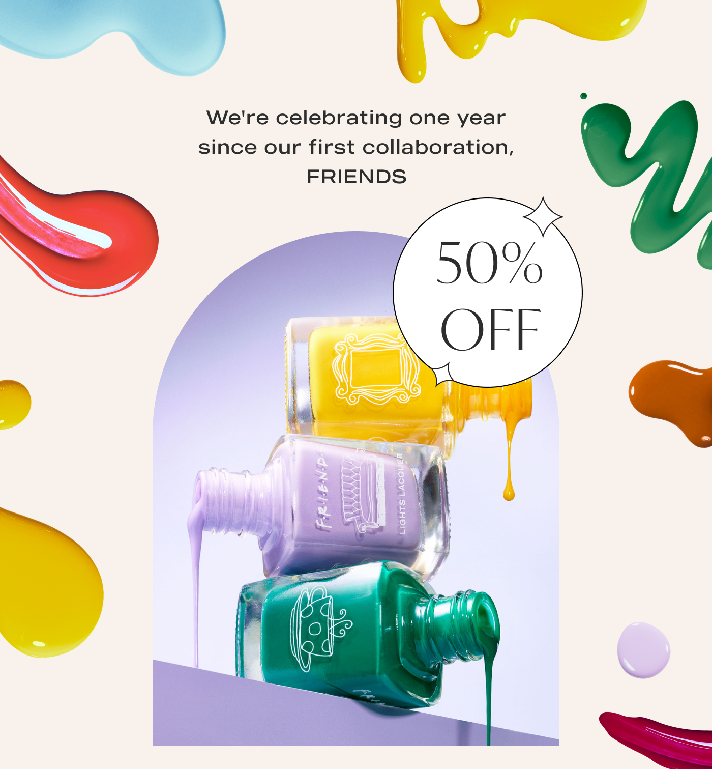 ⭐ 30 OFF Care Bears collection! Lights Lacquer