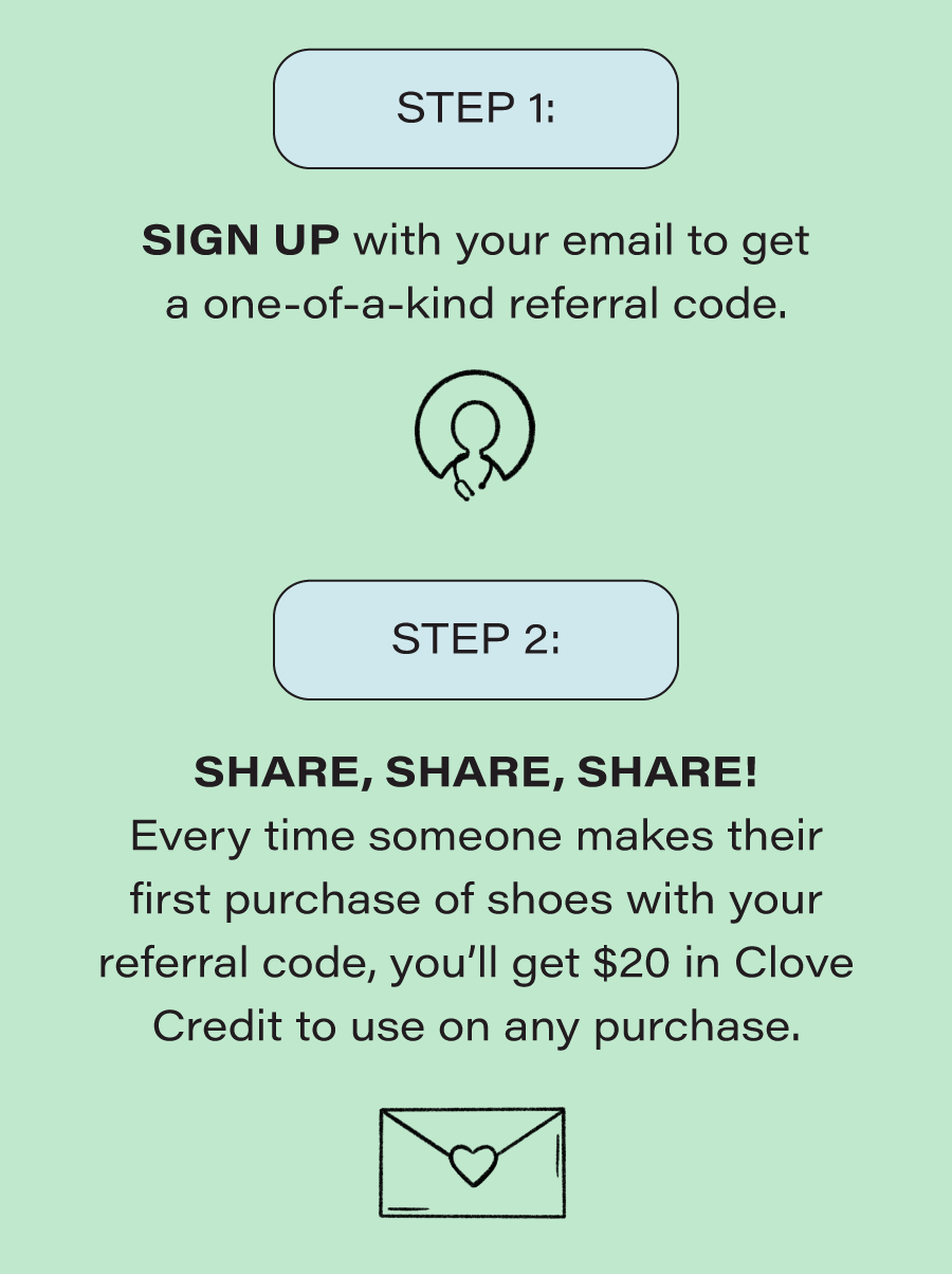 GIVE 20, GET 20 share to save! 💸 Go Clove