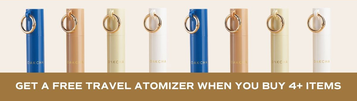 Get a Free Travel Atomizer when you buy 3+ Items