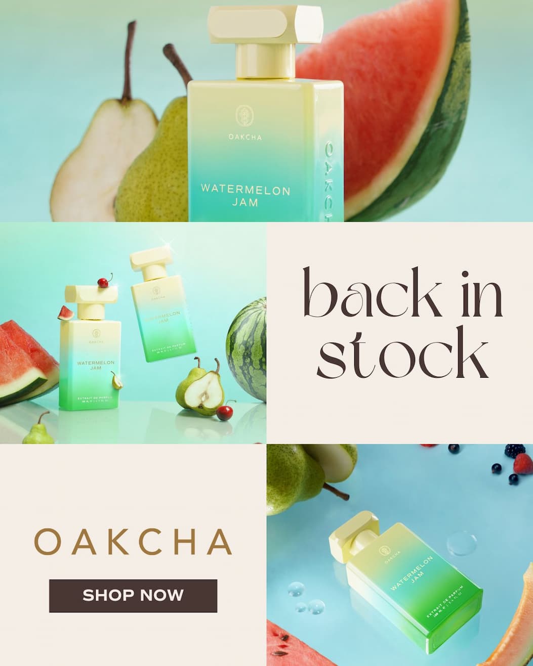 Oakcha. Watermelon Jam is Back in Stock. Shop Now