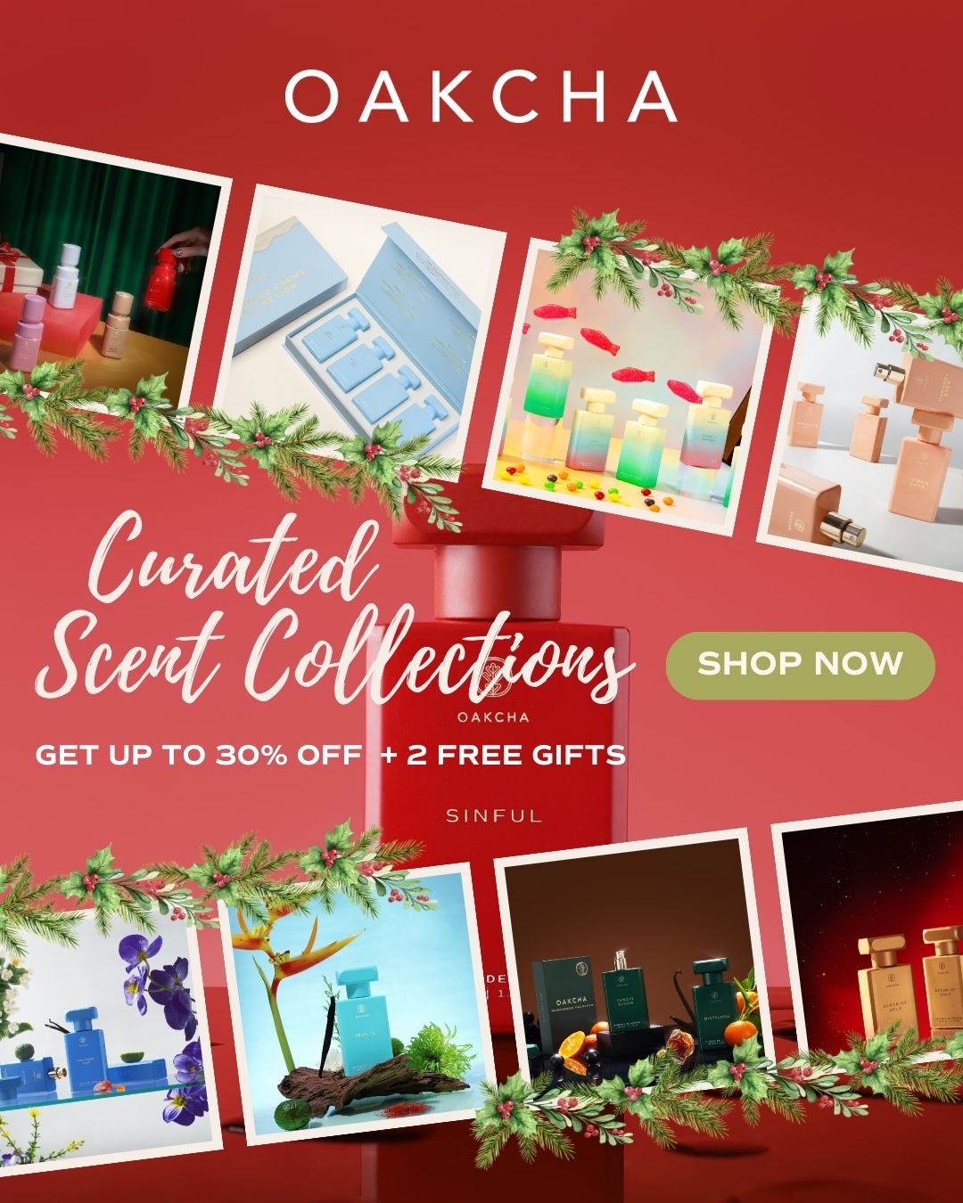 Oakcha. Curated Scent Collections up to 30% off and 2 Free Gifts. Shop Now