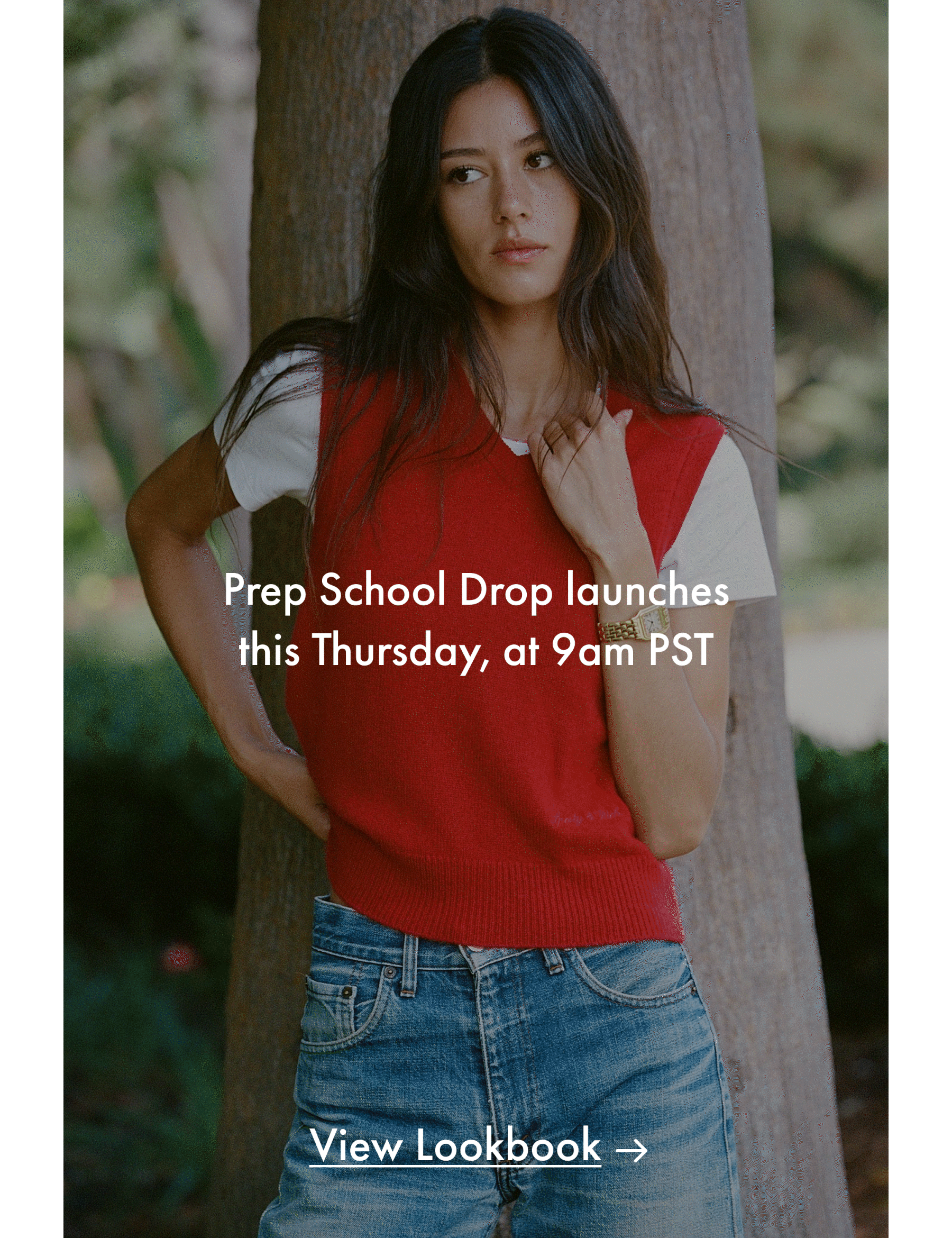 Prep School Drop launches this Thursday, at 9am PST View Lookbook