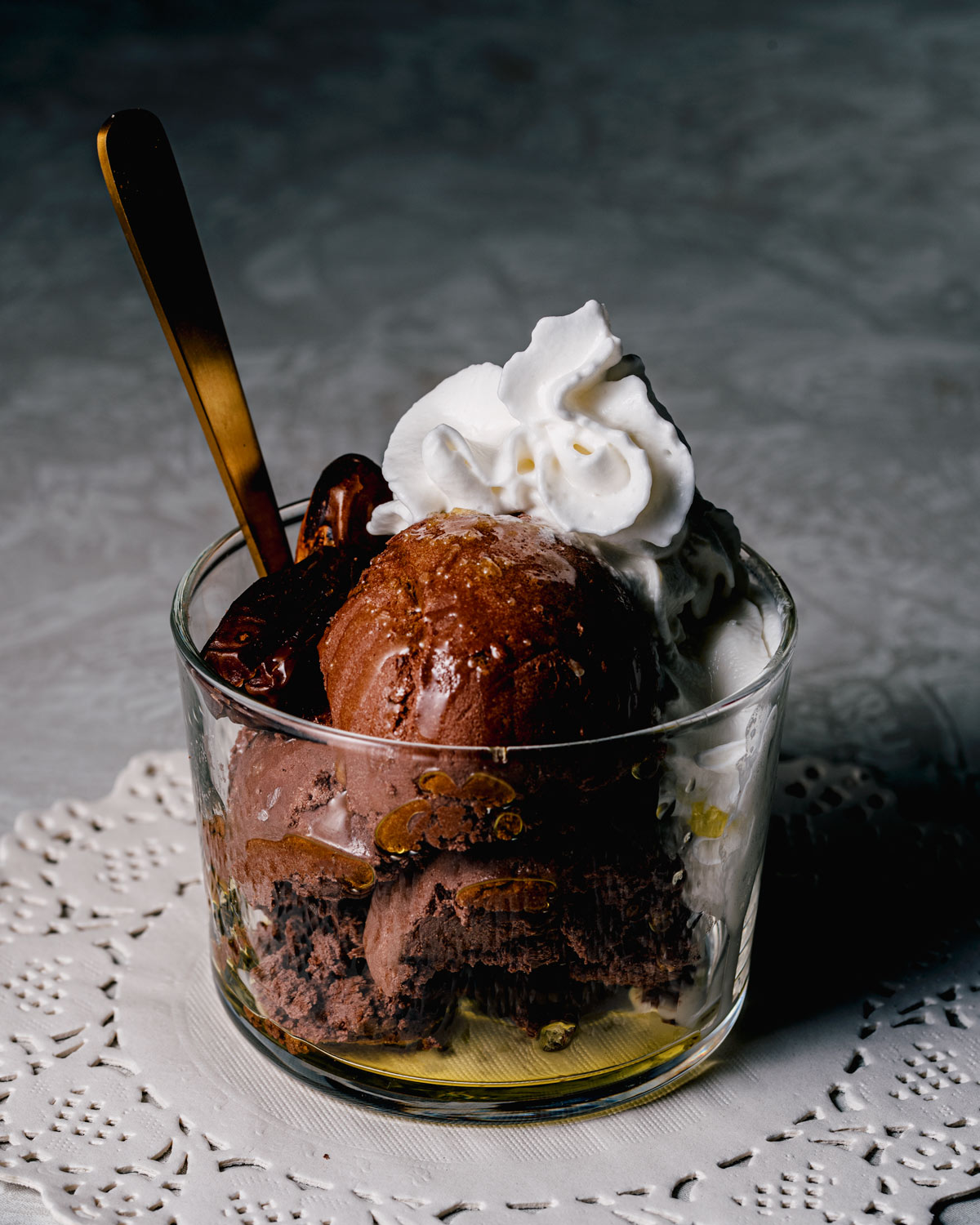 Date & Vanilla Mousse