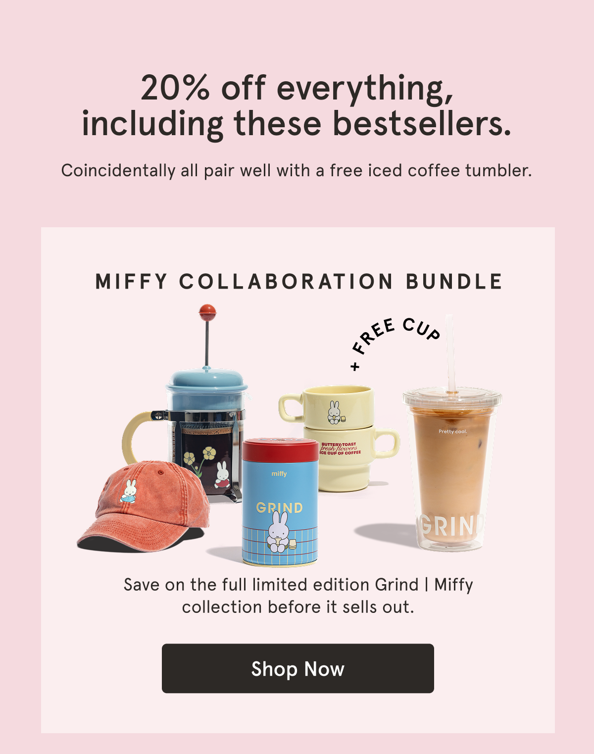 Shop our Grind | Miffy bundle now!