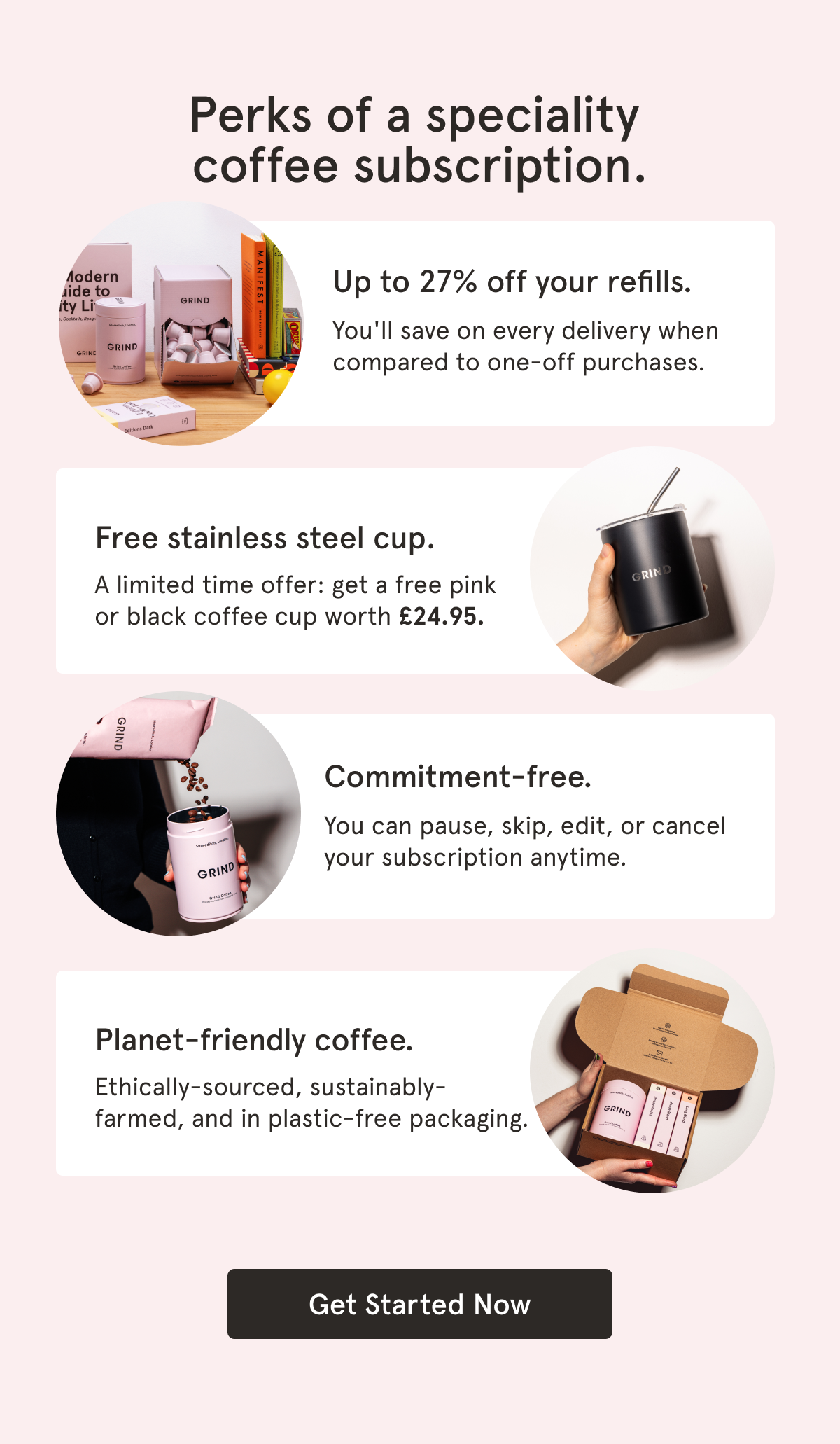Steps on how to claim your free cup