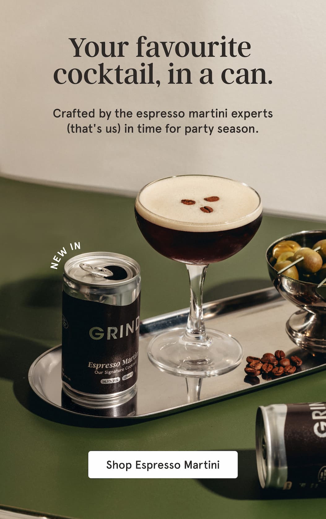 Your Favourite Cocktail, in a can