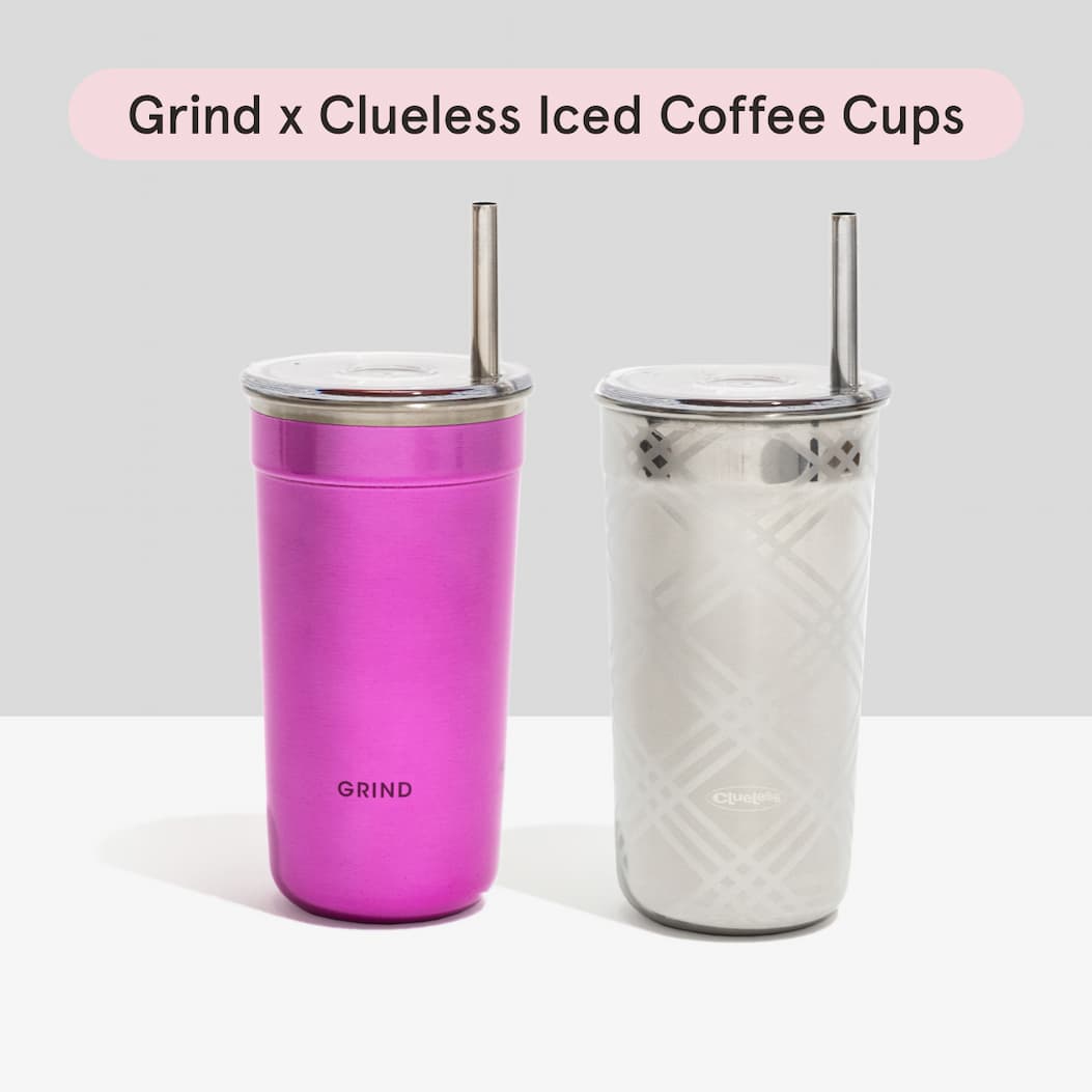 Grind x Clueless Iced Coffee Cups