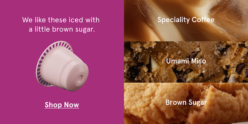 Shop our new pod flavour: Sweet Miso