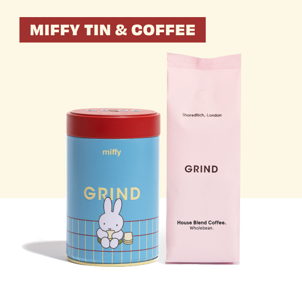 Shop Grind | Miffy tin and coffee now