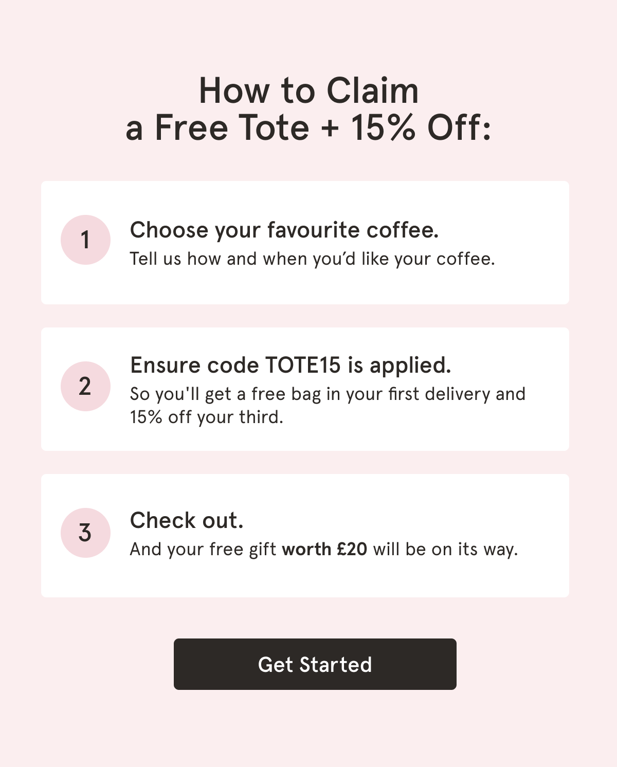 How to claim your free gifts!