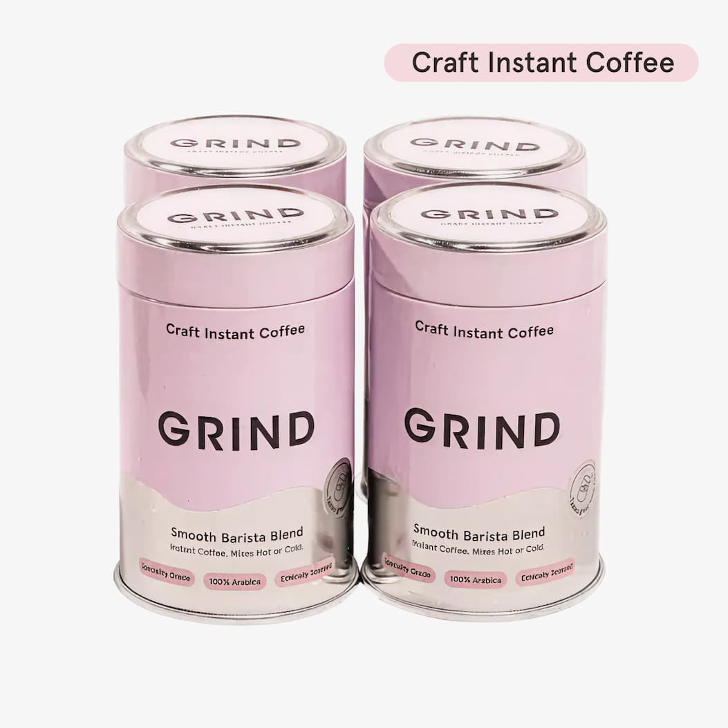Craft Instant Coffee Tin - Barista Blend Pack of 4