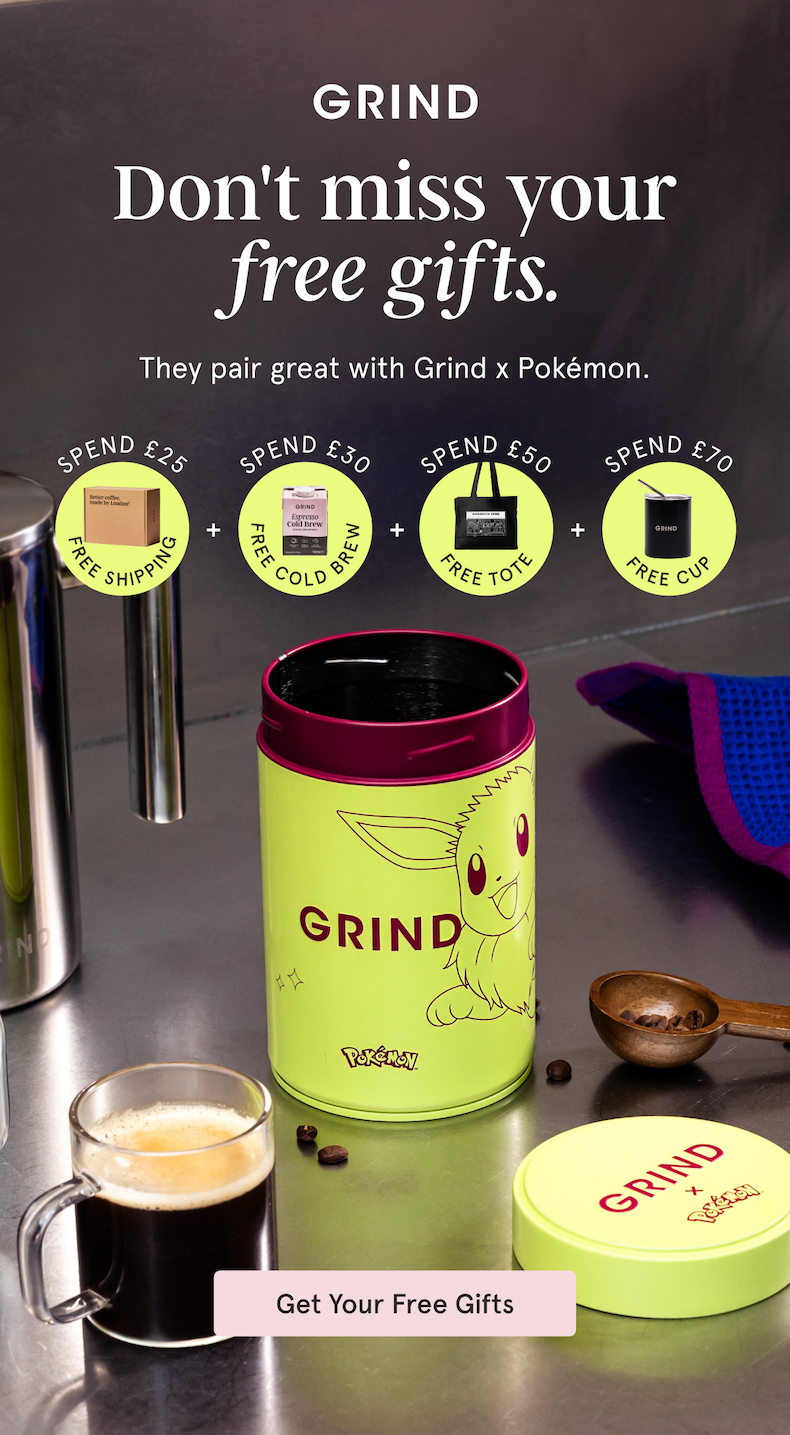 Shop Grind x Pokemon Now with FREE GIFTS