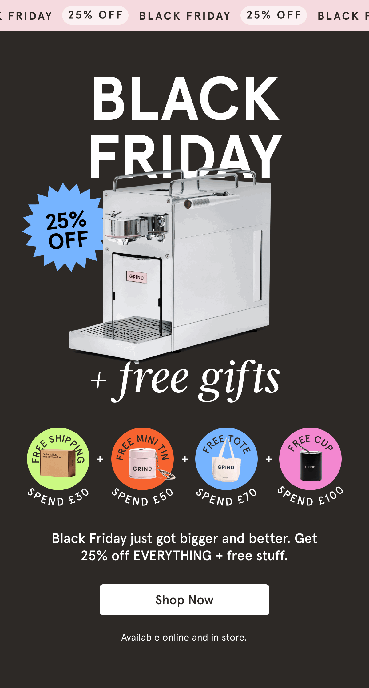 Black Friday + Free Gifts 