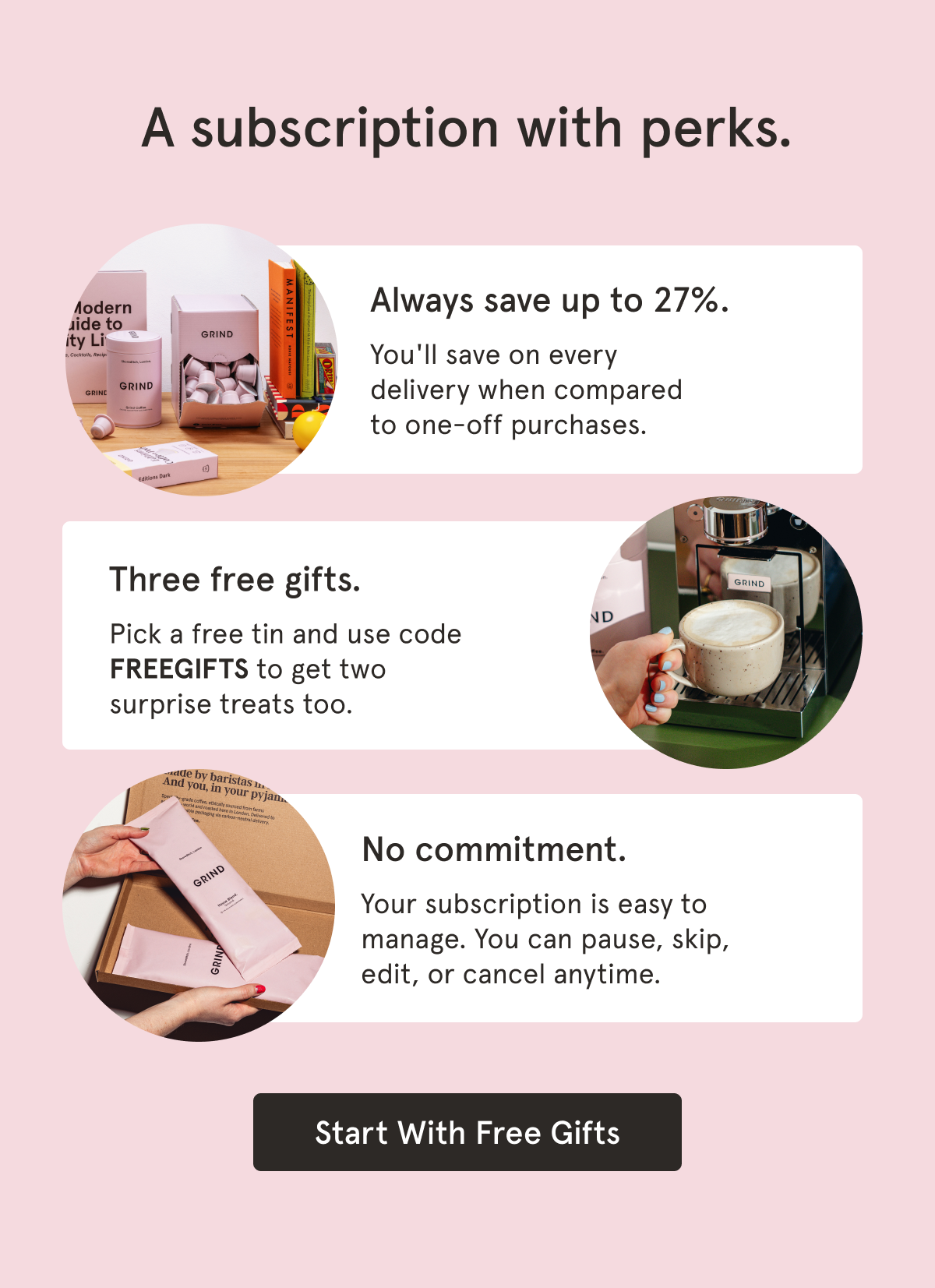 Start a Grind subscription now!