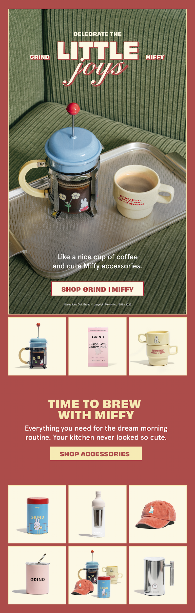 Shop Grind | Miffy Accessories now!