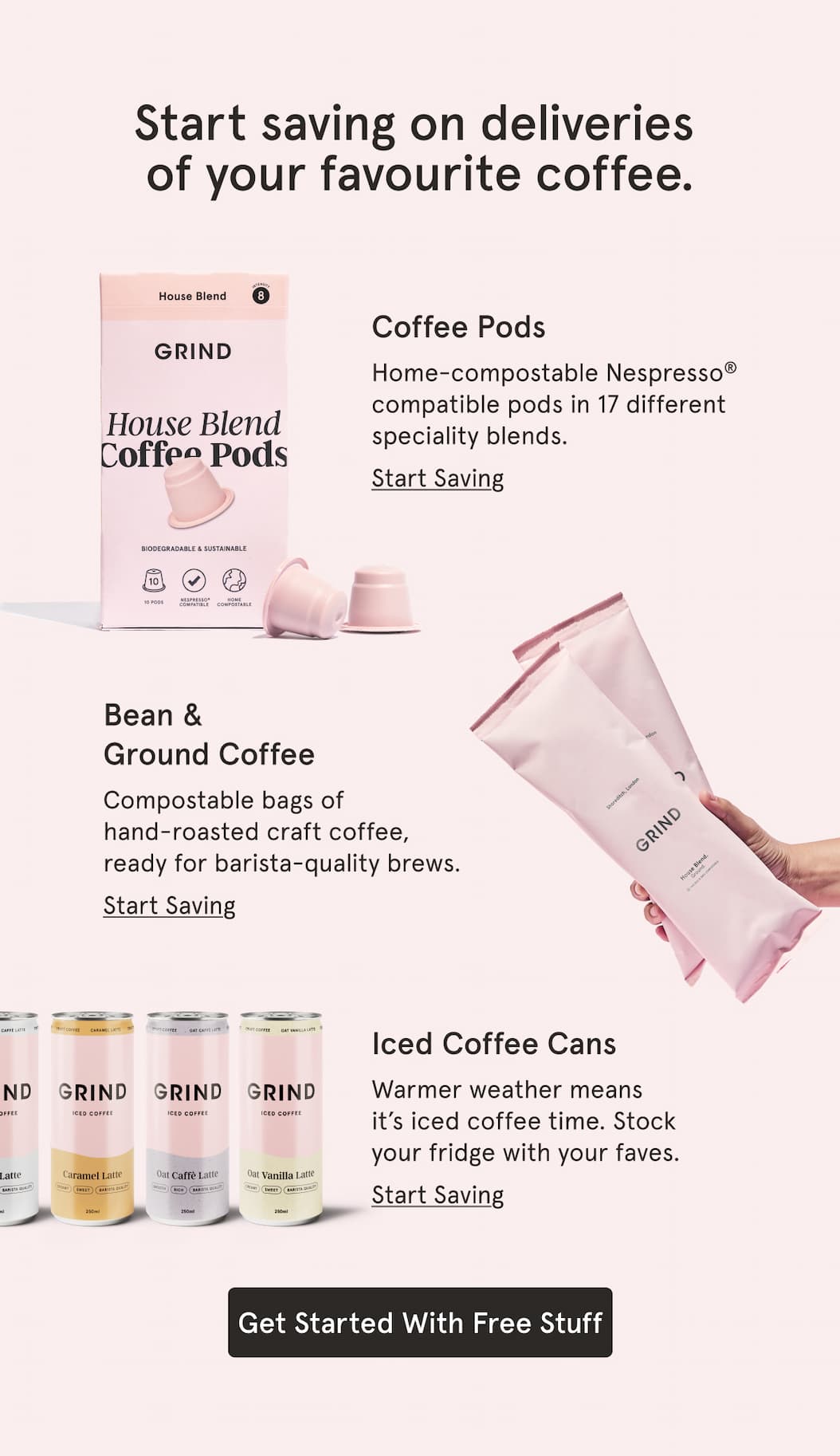 Start your Grind coffee subscription now!