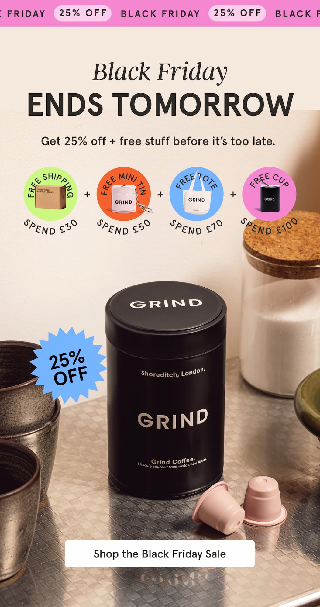 Black Friday Ends Tomorrow 