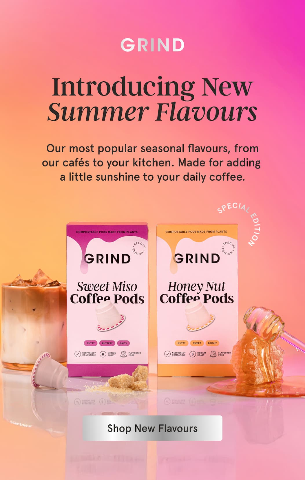 Shop our new summer pod flavours now!