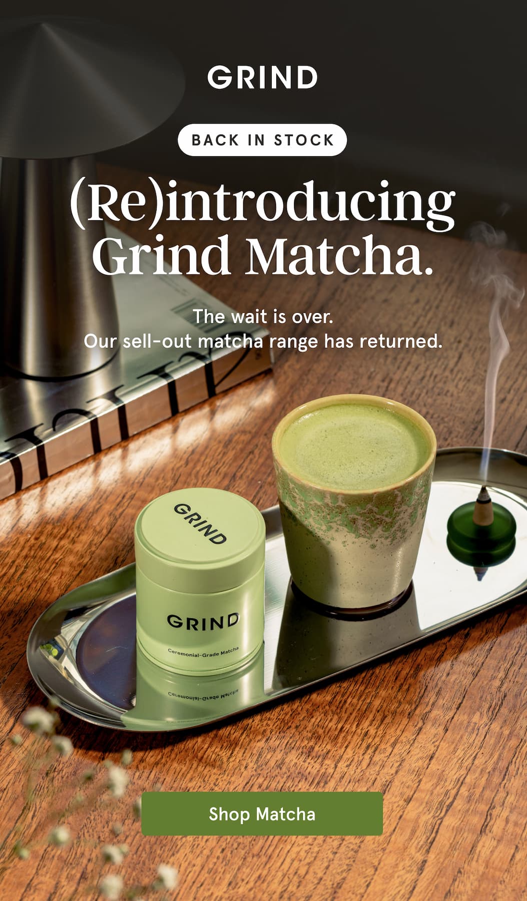 Shop Grind Matcha Now!