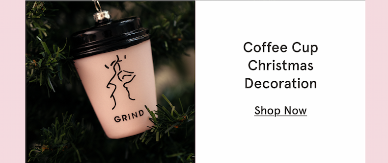 Coffee Cup Christmas Decoration