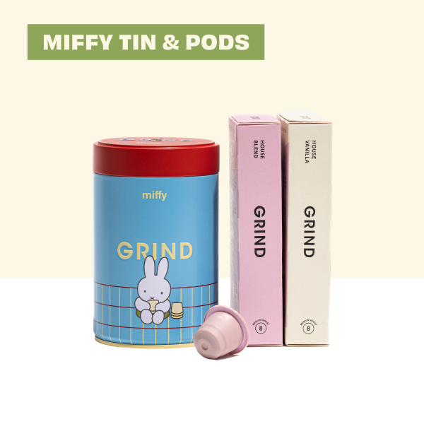Shop Grind | Miffy tin and coffee pods now!