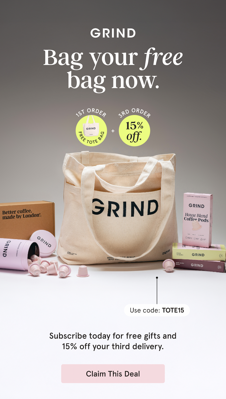 Sign up for a Grind Coffee subscription now!
