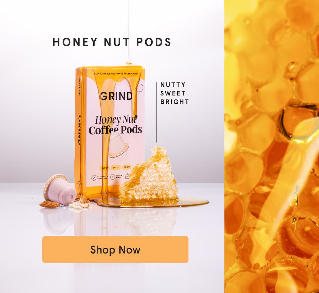 Shop our Honey Nut flavour summer pod