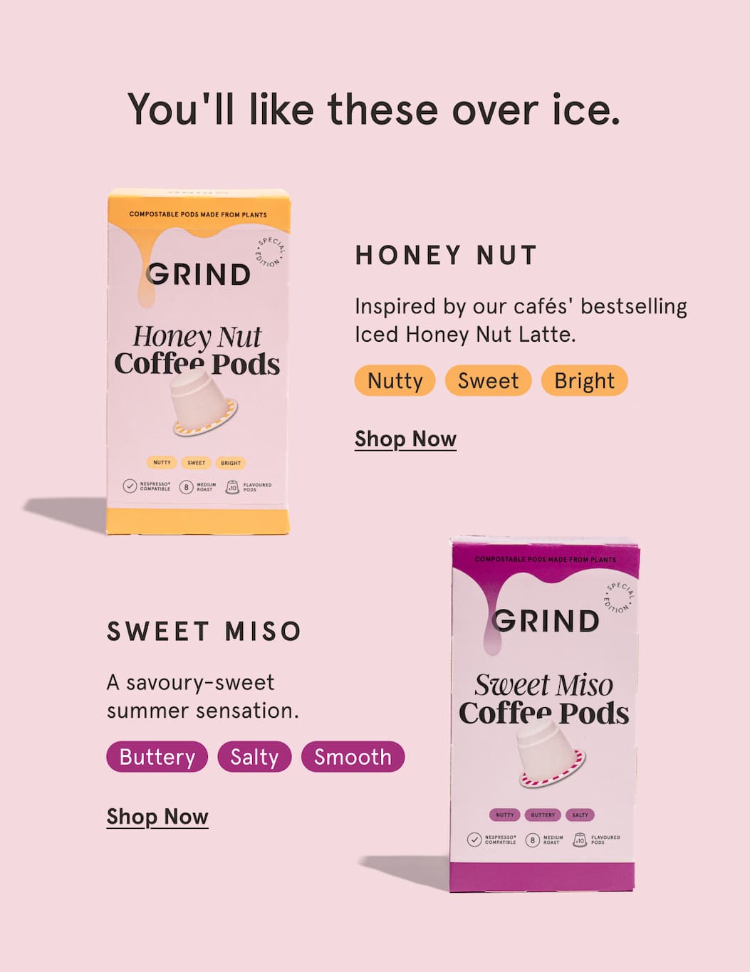 Shop our new summer pod flavours!