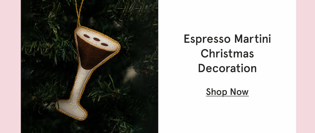 Espresso Martini Christmas Decoration