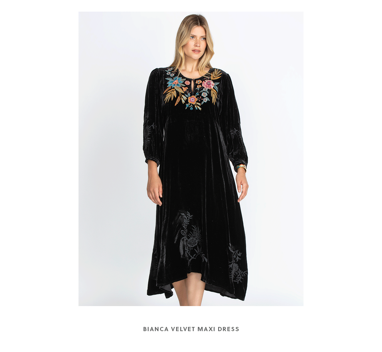 Evening Velvet Dresses and Tops Extended Sizes Johnny Was