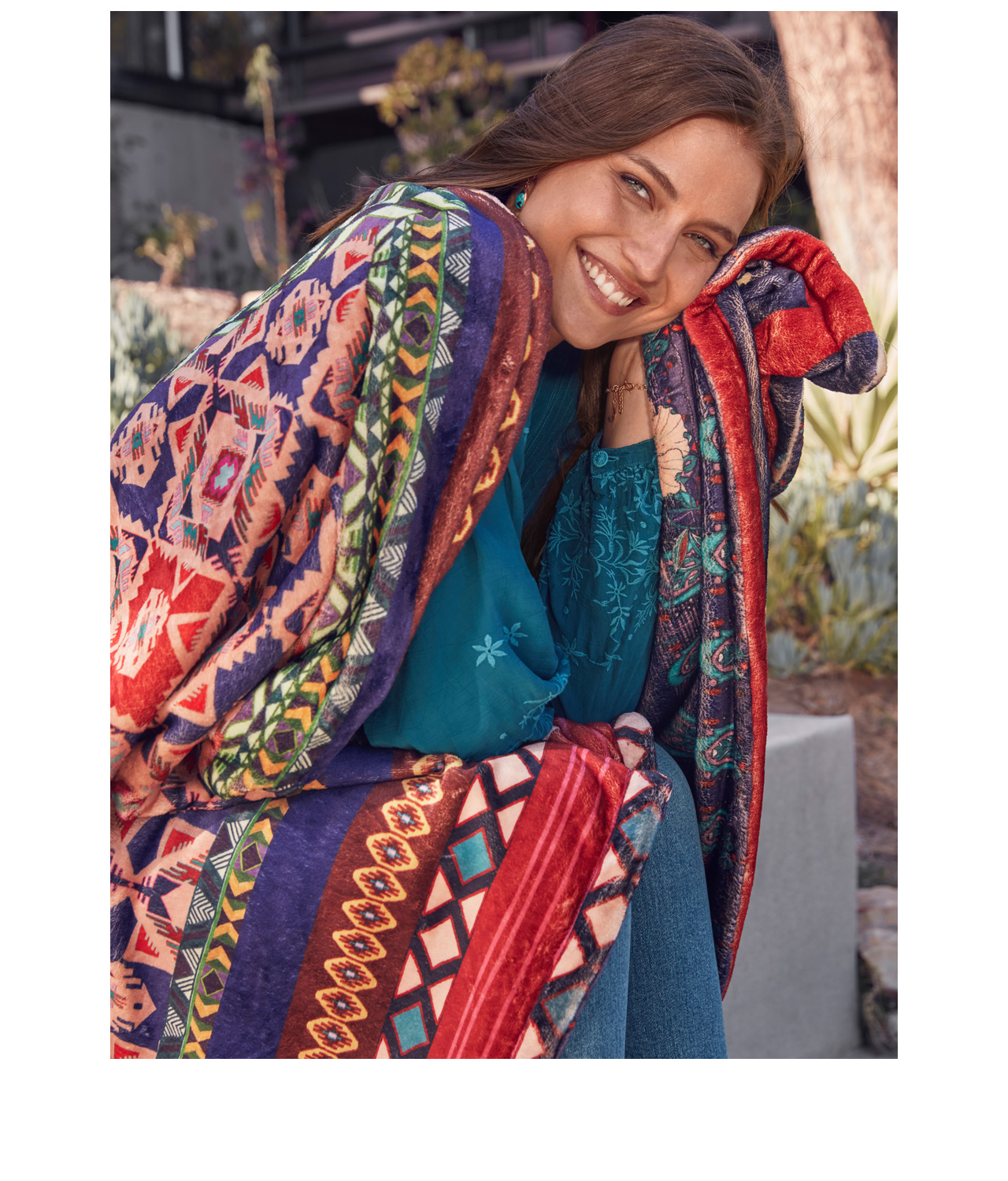 Now + Later Cozy Blankets Johnny Was