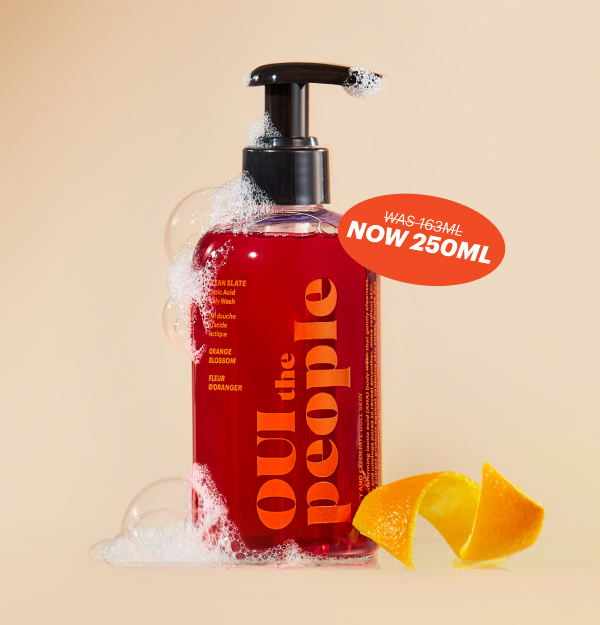 CLEAN SLATE Lactic Acid Body Wash | OUI the People