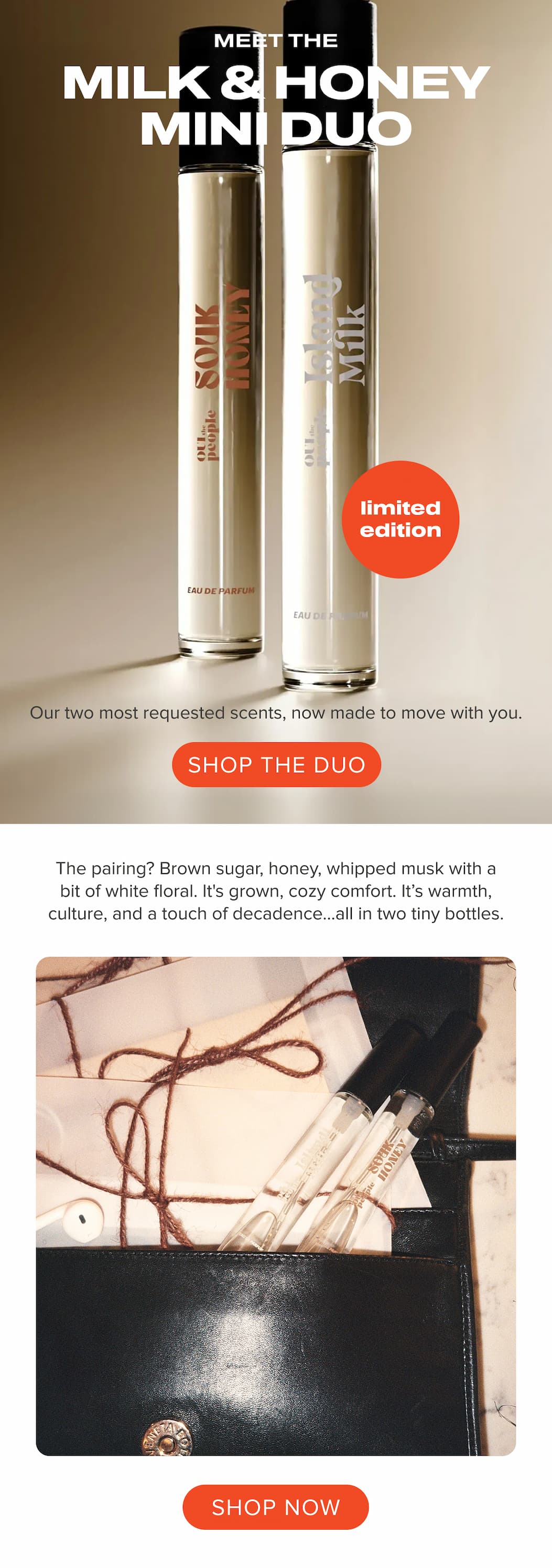 OUI the People Milk & Honey Mini Duo