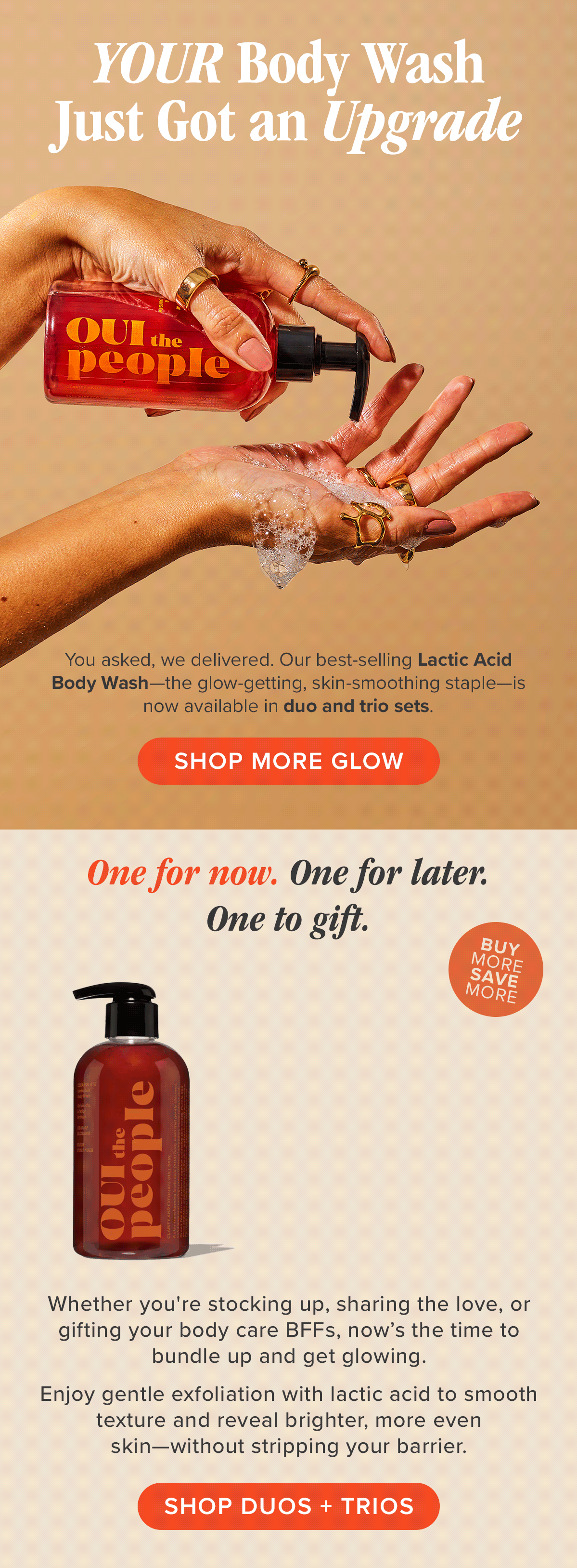 OUI the People Lactic Acid Body Wash