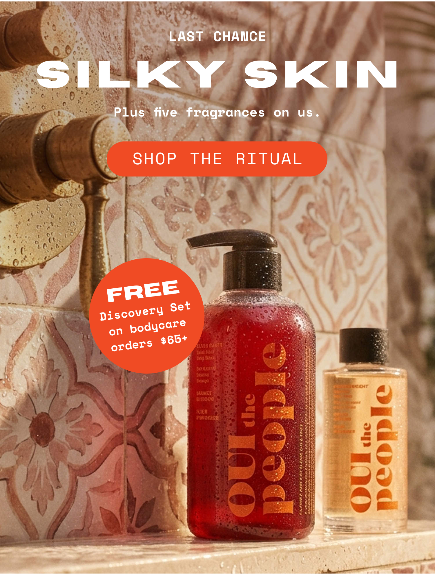 Last Chance: Silky Skin + Five fragrances on us