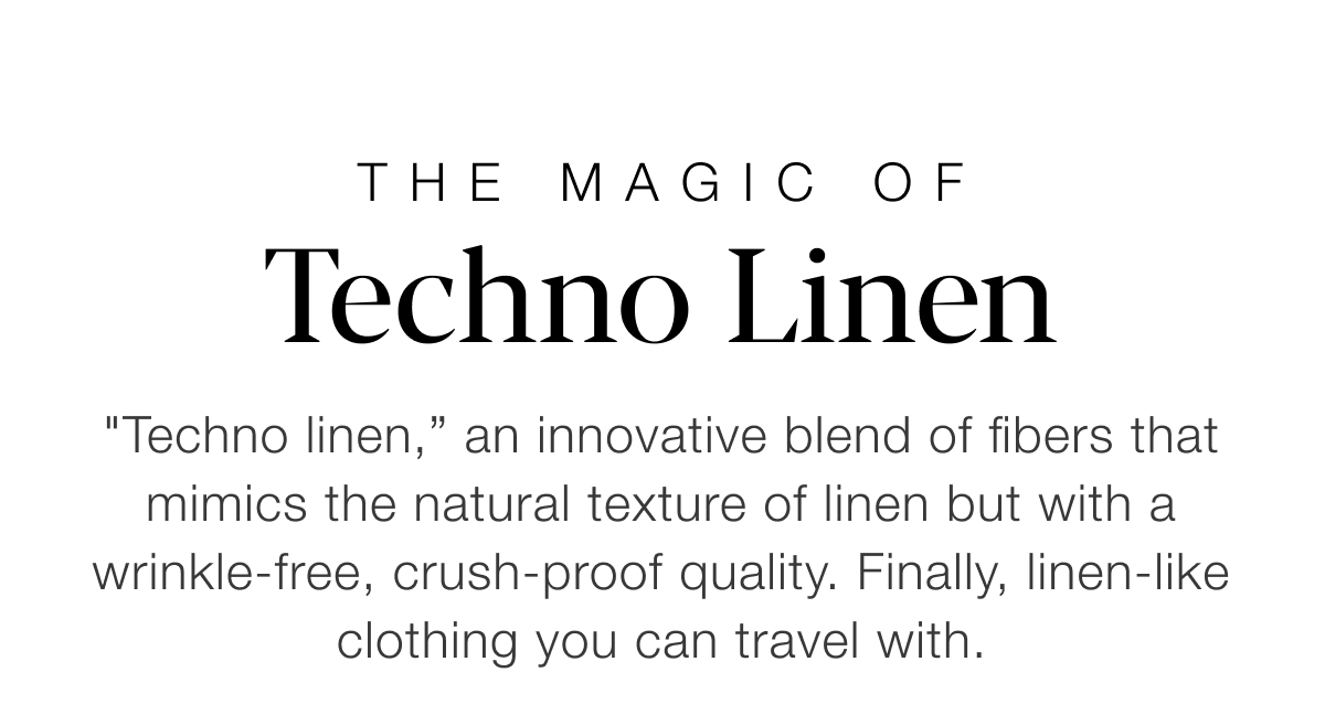 Discover Techno Linen