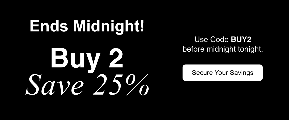 Buy 2 Get 25% off - Code: BUY2