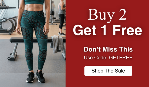 Luxe Floral Yoga Leggings